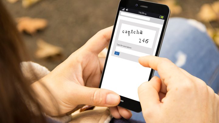 captcha on ios phone