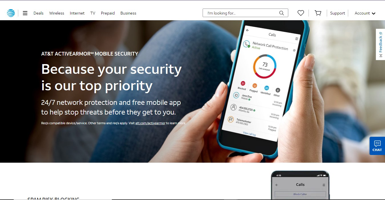 AT&T Spam blocking to block spam texts and robotexts