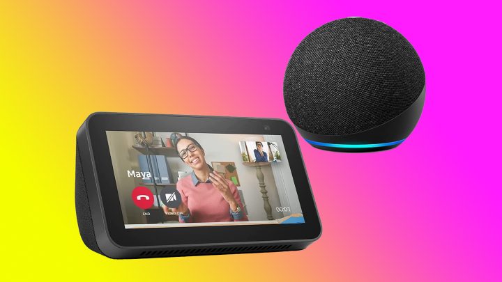 Amazon Echo Show 5 and Echo Dot