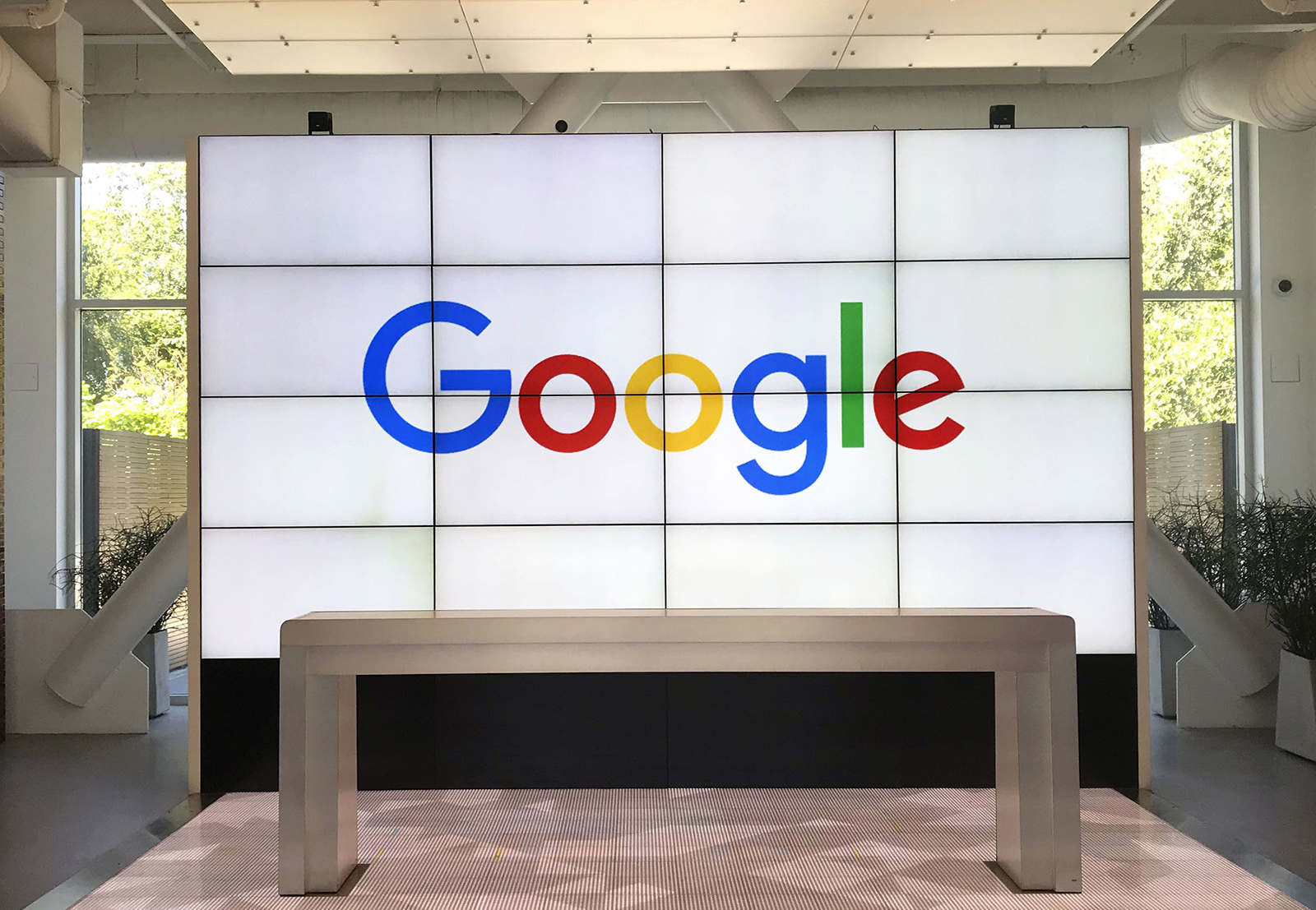 Google Logo Sign