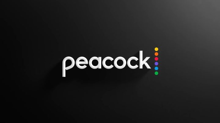 Peacock logo.