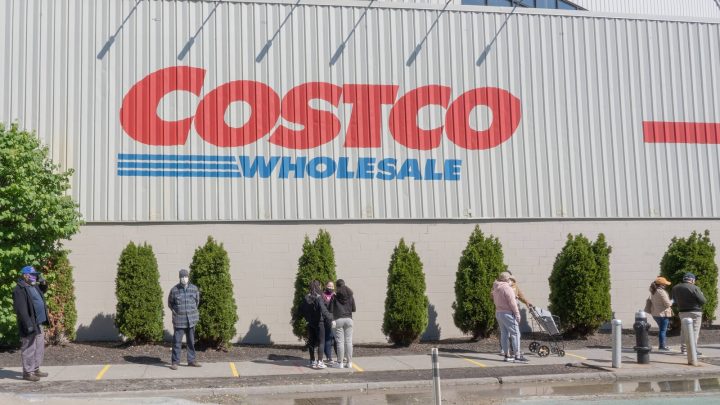 A New York-area Costco store is shown in Long Island City