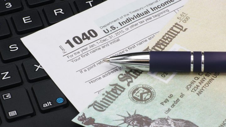 child tax credit stimulus check with IRS form