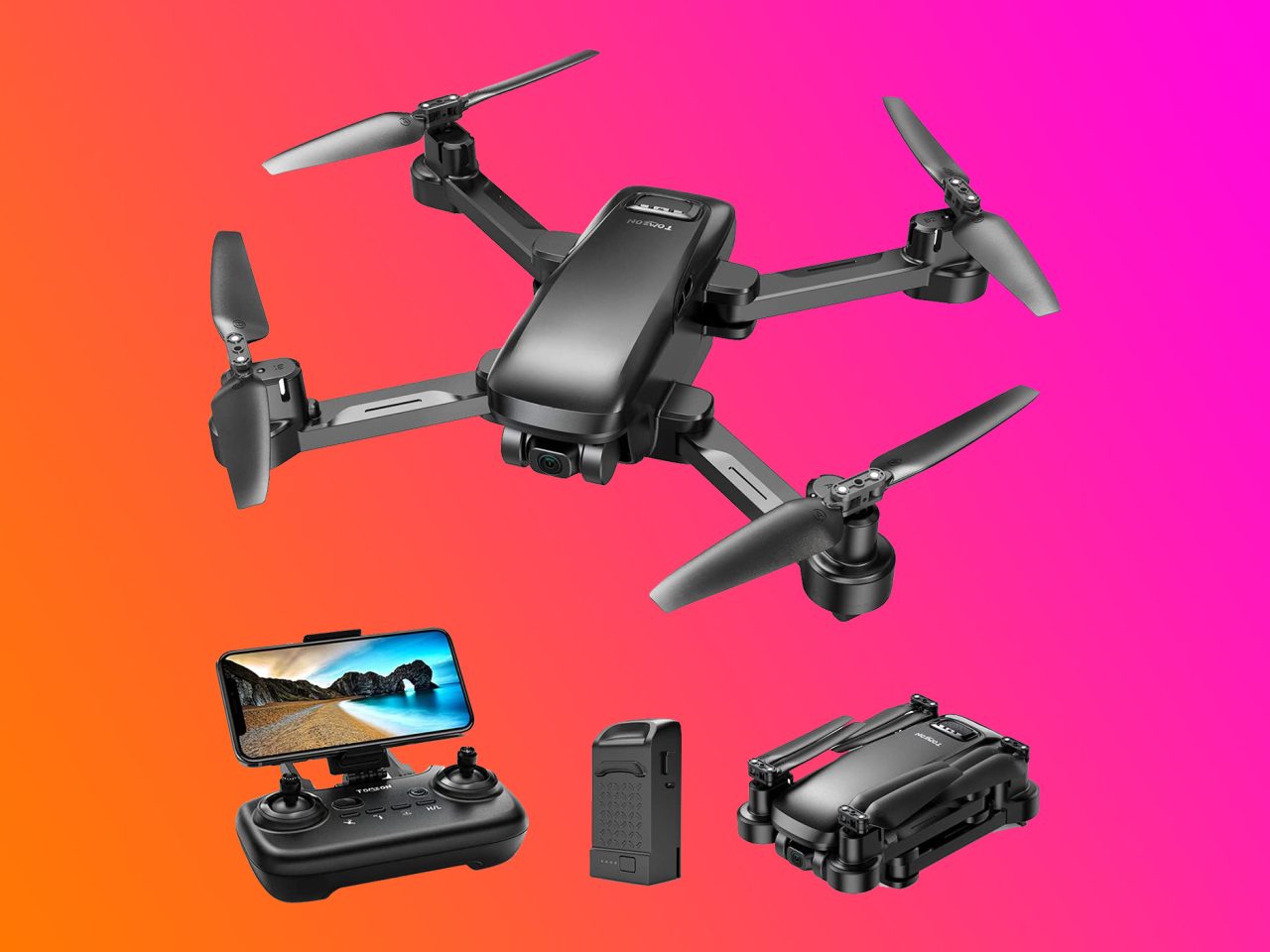 Best Drone Deal Tomzon D30 Foldable Camera Drone
