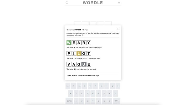 Wordle End The rules of the Wordle game